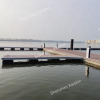 China Pontoon Aluminum Boat Floating Platform Bridge Modular For Jetty factory
