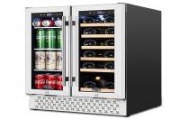 China 24&quot; Undercounter Dual Zone Wine and Beverage Fridges factory