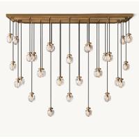 China Classic RH Chandelier With Brass Finish / Candelabra Bulb Type Bulb Types A Work Of Art 	Balance Light factory