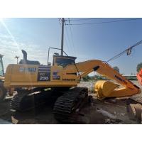 Quality 19900kg 21Tons Used Komatsu Excavator Pc200 Digging Fast Walking for sale