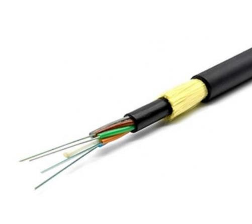Quality 6 Core Outdoor ADSS Fiber Optical Cable All Dielectric Self Supporting Cable for sale