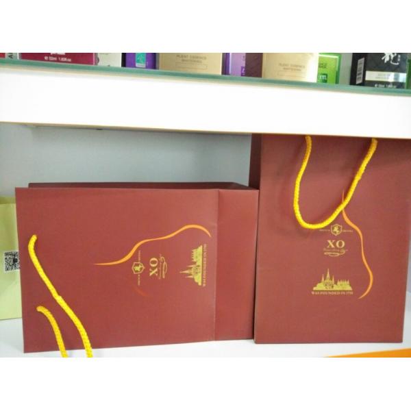 Quality paper shopping bags, wine paper bag for sale
