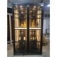 China High Quality Wine Display Cabinet With Wine Shop Furniture Tall Wine Cabinet factory