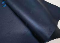 China PU Coating 150D Jacquad Polyester Lining Fabrics For Garment Luggages factory