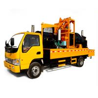 Quality JAC 4X2 Truck Mounted Asphalt Patch Plant Road Building Machinery For Pavement for sale
