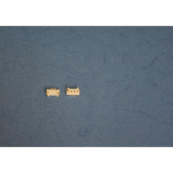 Quality 1A AC / DC 90 Degree Wafer Connector With Brass / Gold Flash Pins SMT male for sale