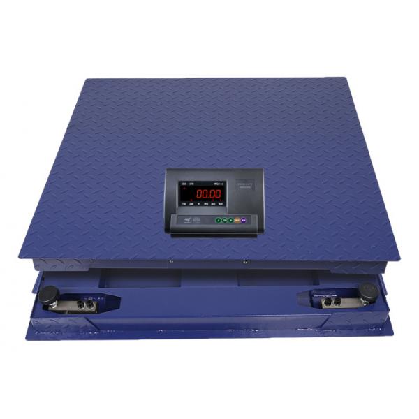 Quality 1.2*1.5m 3000kg Carbon Steel Industrial Floor Scales for sale