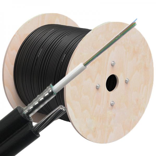 Quality Loose Tube Stranding Figure 8 Self Support Outdoor GYTC8S Fiber Optic Cable With for sale