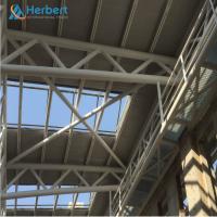 Quality S355JR Galvanized Welded Steel Truss Square Roof Truss 0.8mm for sale