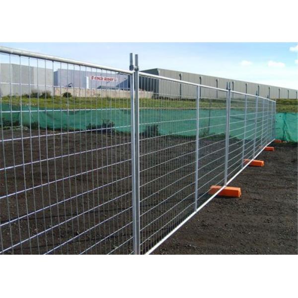 Quality 2400 Wx 2100 H Durable Temporary Safety Fence , Temporary Mesh Fencing for sale