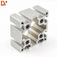 China Customized Aluminium Extruded Sections 100100 Square T Slot Aluminum Extrusion Profiles factory