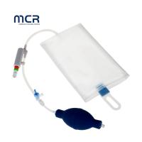 China Durable Reusable Pressure Infusion Bag for Multi Patient Use Cleanable Dual Hose Pressure Infusor 500ml/1000ml factory