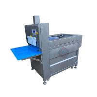 China Mutton beef pork cut machine Commercial frozen meat slicer strip roll machine for hot pot Tempreture -5ºC∼35ºC for sale