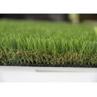 Quality Landscape Artificial Grass , Landscaping Fake Grass V Shape Yarn 20mm - 60mm for sale