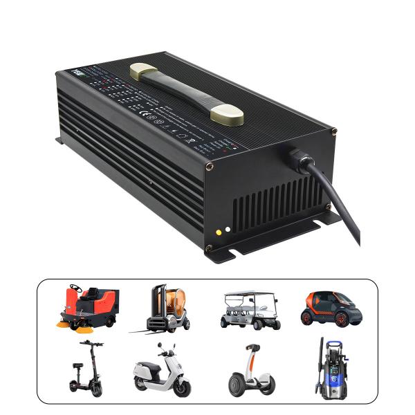 Quality High Power Smart Lithium Ion Battery Charger 48V 38A For Golf Cart for sale