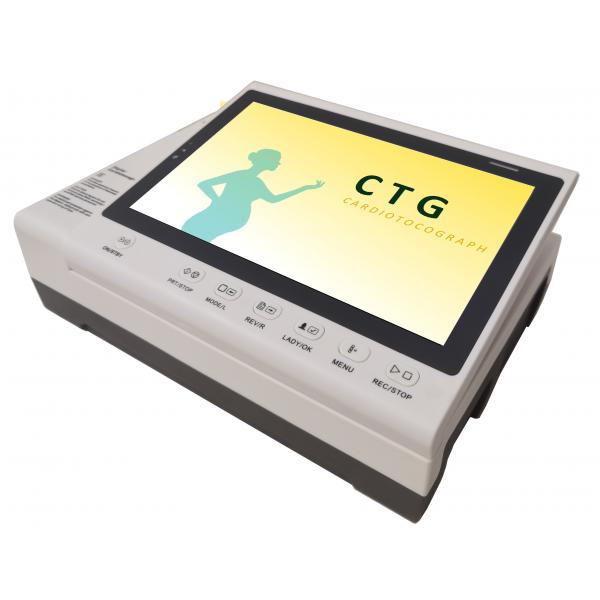 Quality Touch Screen Wireless Probe Ctg Machine Maternal Fetal Monitor for sale