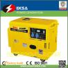 China 5kw home silent diesel generator sets colourful designed with AMF & ATS function factory