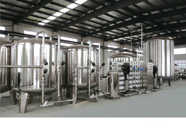 China Reverse Osmosis Commercial Water Purification Systems 380V / 50HZ Power Supply factory
