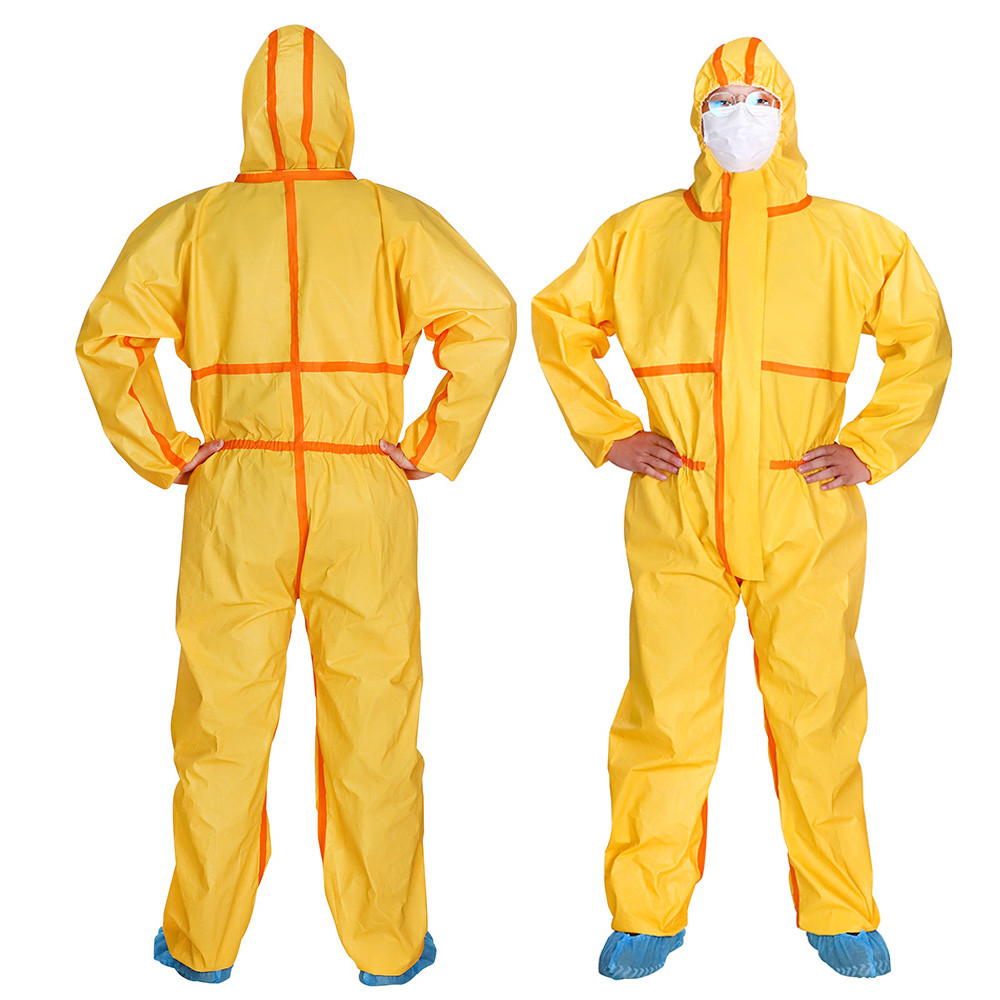 Quality Disease Control Type 3 Disposable Coveralls Tank Cleaning Petrochemical Oil for sale