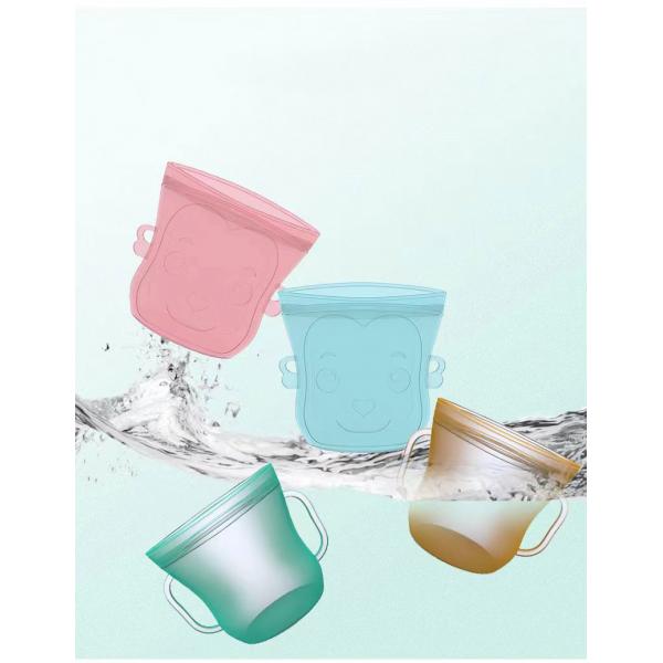 Quality Skin friendly and non irritating breast milk storage silicone preservation cup for sale