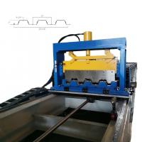 China 36 Inches Coverage 3 Inches Composite Deck Floor Roll Forming Machine With Thickness Gauge 16-Gauge 22 factory