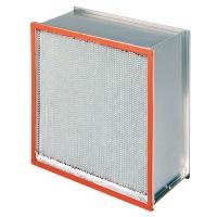 China 260℃ Heat Resistant Filter , Galvanized Iron Frame Air Filtration System factory
