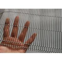 China Flat 304 316 Ss Wire Mesh Conveyor Belt Oven Baking Woven for sale