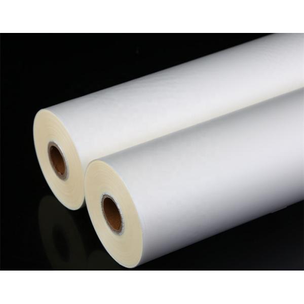 Quality 18 mic Matt Bopp Book Roll Laminating Film Hot Melt Thermal For Packaging Printing 3600m for sale