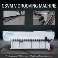 Quality Hydraulic Sheet Metal Grooving Machine Stainless Steel V Groove Cutter Machine for sale