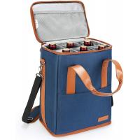 Quality Xl Insulated Cooler Bag Pouch For Groceries Wine 6 Bottles 8.6X7.1X12.5" for sale