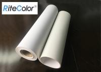 China 42&quot; 36&quot; Matte Inkjet Printing Canvas / Natural White Poly Cotton Canvas factory