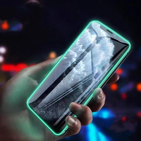 Quality 3d Curved Mobile Phone Luminous Tempered Glass For Iphone Infinix for sale
