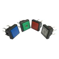 Quality Illumination Tactile Switch,Square Cover Silicone Cap Led Push Button Tact for sale