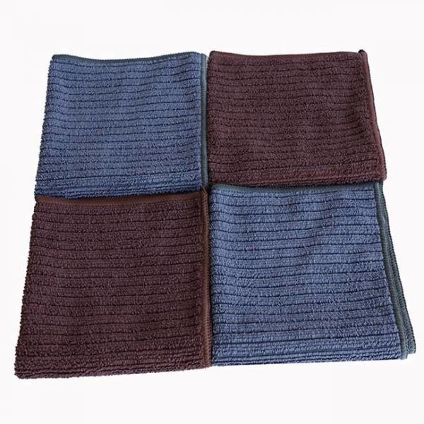Quality 16x16 No Lint Microfiber Cleaning Cloth Towel For Kitchen Car Cleaning for sale