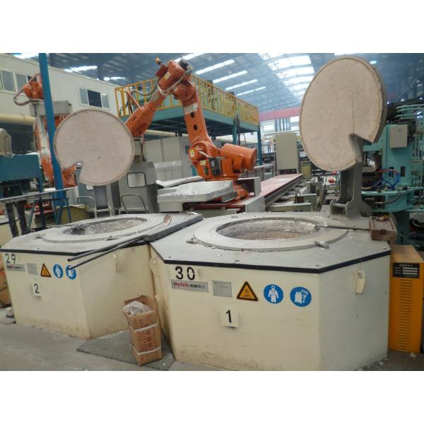 Quality Grey Twins 0.30MPa Aluminium Scrap Melting Industrial Electric Furnace 3500 Kg for sale