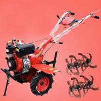 China 4.05KW Agriculture Machinery Equipment Tiller 178F Gear Electric Start Diesel factory