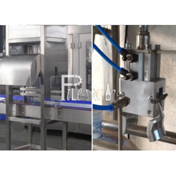 Quality 20 L Bottle Mineral Water SUS304 3 Gallon Filling Line for sale