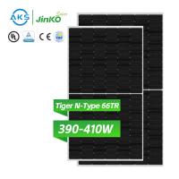 China AKS Jinko Tiger P-type 66tr Solar Panel 390W 395W 400W 405W 410W Solar Panel Panneau Solaire Jinko Solar PV Module Price factory