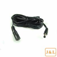 China 2.1mm x 5.5mm DC Plug Extension Cable for Power  Adapter factory