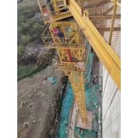 China 1.3t Used Tower Crane Self Erecting Tower Crane XGA6013  For Construction Lifting for sale