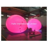 China 6m Helium Balloon Lights , Inflatable Lighting Balloon Sky Round Airship factory