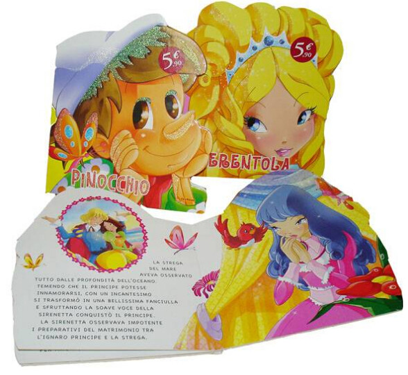 China Cheaper Die cut learning book printing, Children learning book printing, cut book printing, printing quality book servic factory