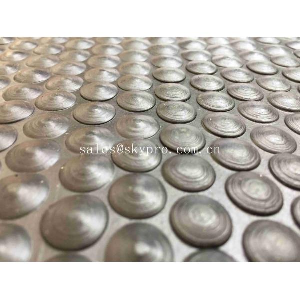 Quality 8mm-20mm Thickness Bubble Coin Interlocking Cow Horse Stable Rubber Mat Shock Absorption Rubber Mat for sale