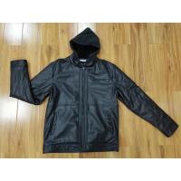China Plus Size Quilted Leather Biker Jacket Cropped Padded Leather Jacket factory