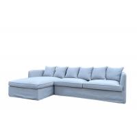 Quality Fabric Removable Slipcover Sofa With Removable Cushion Covers Feather Cushions for sale