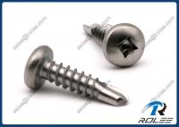 China 304/316/410 Stainless Steel Robertson Square Pan Head Self Drilling Screws factory