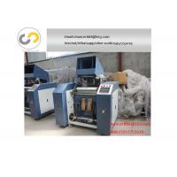China Automatic 2.2kw 500mm width stretch film rewinding machine for PE, PP,PVC film factory