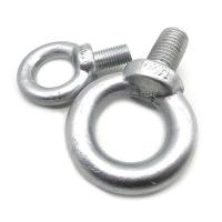 China Din 580 carbon steel grade 4.8 white zinc plated And Fasteners M10 eye bolt factory