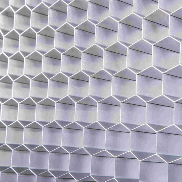 Quality High Strength Aluminum Honeycomb Core With 1.04mm - 50mm Cell Size for sale
