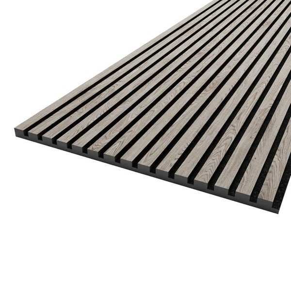 China Office Studio Akupanel Wooden Slatted Sound Absorbing Proofing Wood Slat Wall factory